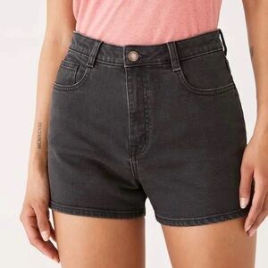 🖤 Frank & Oak Stevie Good Cotton Jean Shorts in Black 🖤